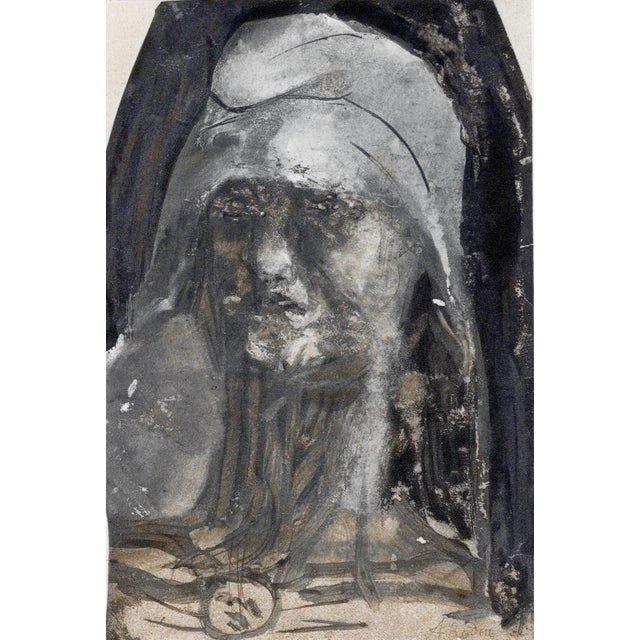 Auguste Rodin, One of Three Furies, 1897, Engraving & Paper For Sale - Image 3 of 7