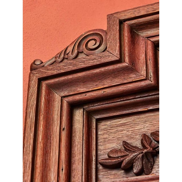 18th Century Carved Oak Corner Cabinet For Sale - Image 11 of 13
