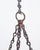 Mariano Fortuny Art Nouveau Fortuny Scudo Saraceno Venetian Bronze Silk Lamp Chandelier For Sale - Image 4 of 18