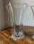 Set of 2 Vintage Hoosier Glass Vase 4041 1970’s 7” width, 6” depth and 10.25” height No chips nor cracks. In very good...