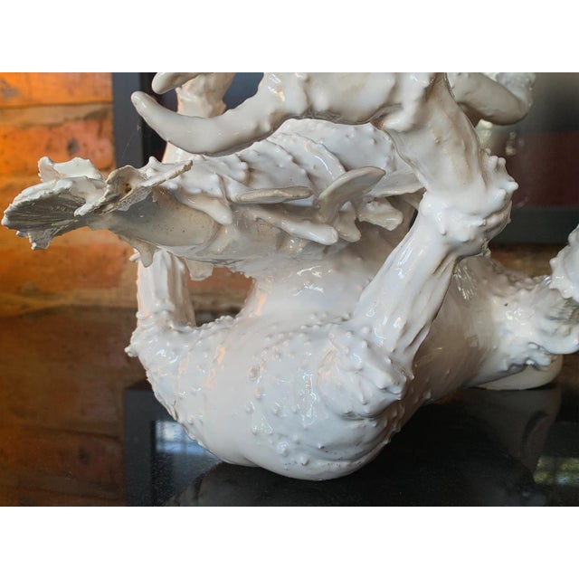 "Lobster Boy #4," Porcelain Sculpture by Robert Hechler For Sale - Image 13 of 14