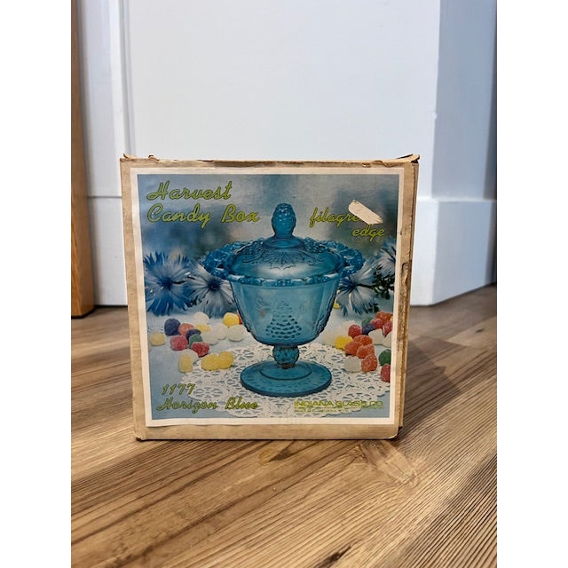 Vintage Indiana Glass Lidded Candy Dish For Sale In New York - Image 6 of 6