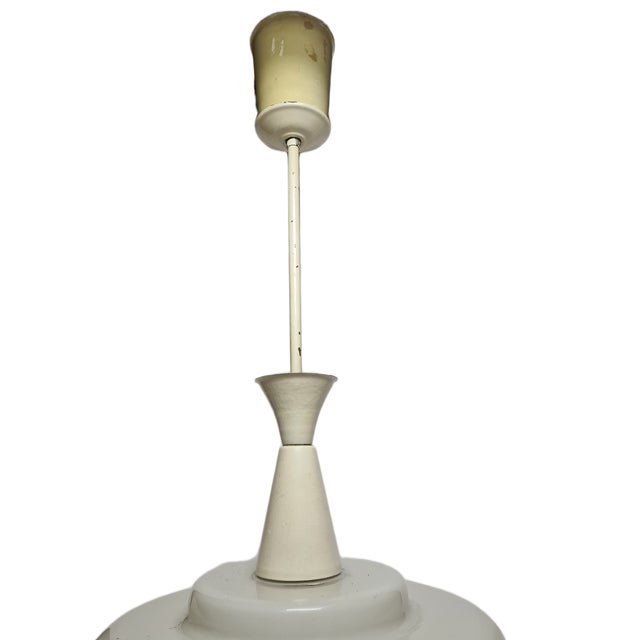 1960s Vintage Pendant Lamp in Glass, Germany, 1960s For Sale - Image 5 of 10