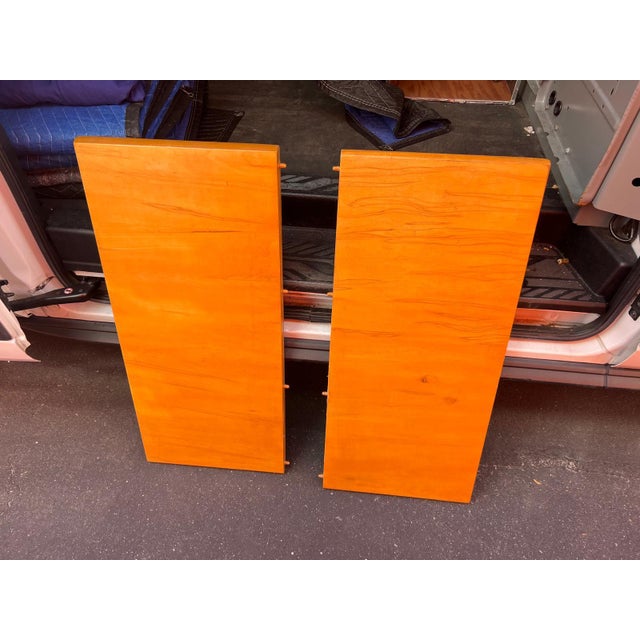 Farmhouse Two-Tone Dining Table With 6 Mint Green Windsor Chairs For Sale - Image 10 of 12