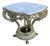 French Provincial Heavy Carved Marble Top Large Side End Center Table With Planter 6293 For Sale
