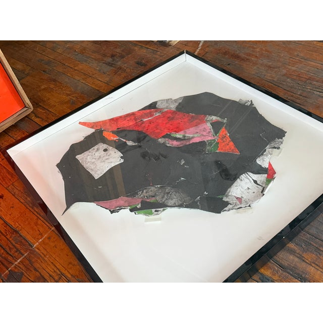 Wesley Kimler Mixed‑Media Abstract – Original Contemporary Collage Painting For Sale - Image 9 of 11