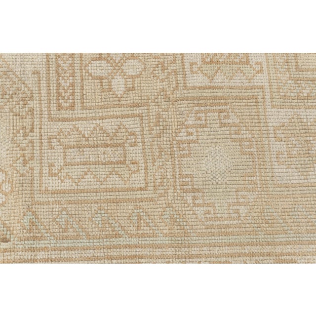 Vintage Circa 1940 Turkish Oushak Rug 5ft 9in X 7ft 5in For Sale - Image 11 of 15