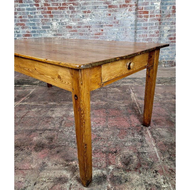 19th Century French Farm Dining Table For Sale - Image 11 of 13
