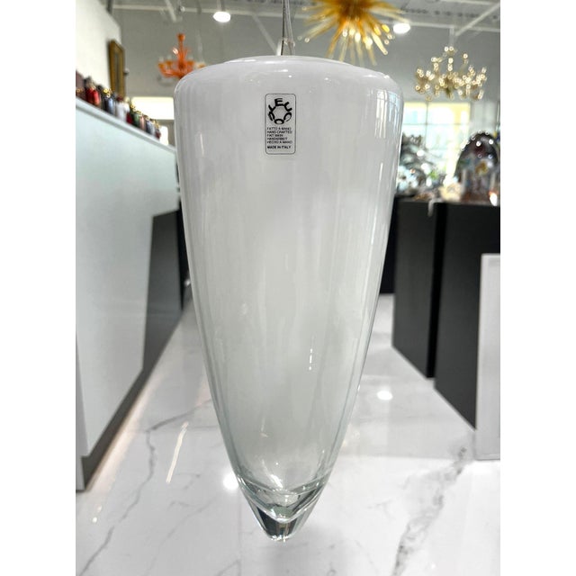 Murano Glass Suspension Light by Leucos For Sale - Image 4 of 8