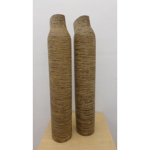 Sculptural Vases - A Pair For Sale - Image 4 of 7