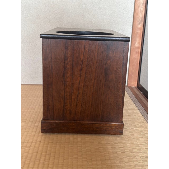 Mid-Century Japanese Zelkova (Keyaki)＆Paulownia Bar Cart / Tea Wagon For Sale - Image 6 of 14