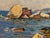 *** ABOUT THIS PAINTING *** * TITLE: ""Sea shore"" * ARTISTS: Grigoriy Ruban * SIZE: 34.5x49 cm/'13.58x19.29 inches' *...