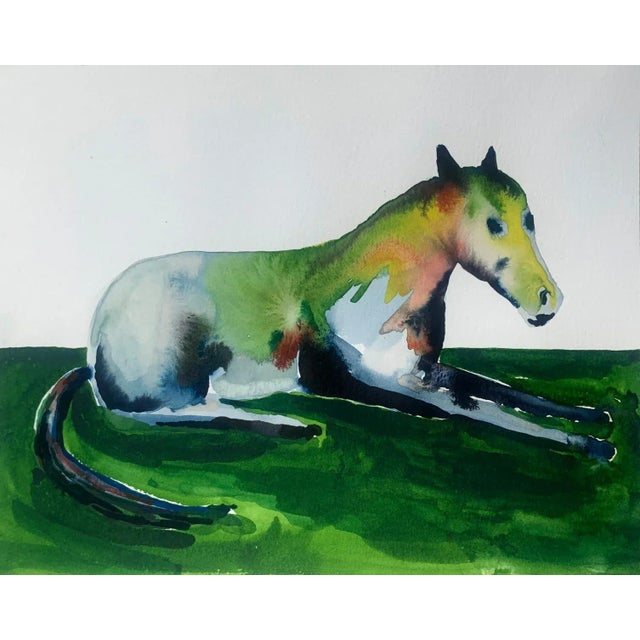 Hanna Ilczyszyn, Nocefresca (Milis, Sardinia), Watercolour, 2024 For Sale - Image 6 of 6