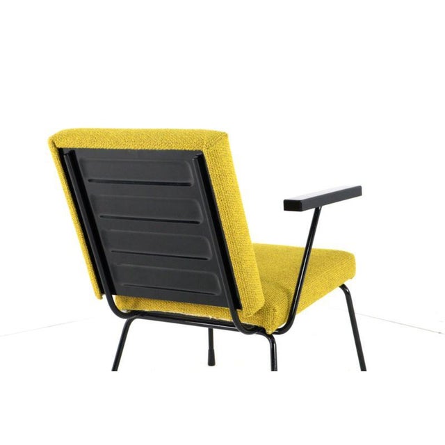 Black Model 1401 Chair by W.H. Rietveld for Gispen For Sale - Image 8 of 14