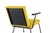 Black Model 1401 Chair by W.H. Rietveld for Gispen For Sale - Image 8 of 14