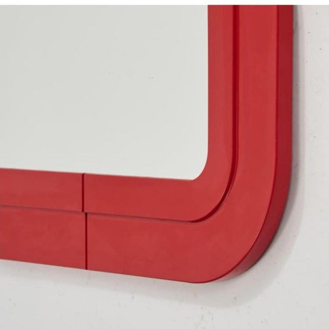 Rare pair of modular wall mirrors designed by anna castelli in the 1970s for kartell. The mirrors are in excellent...