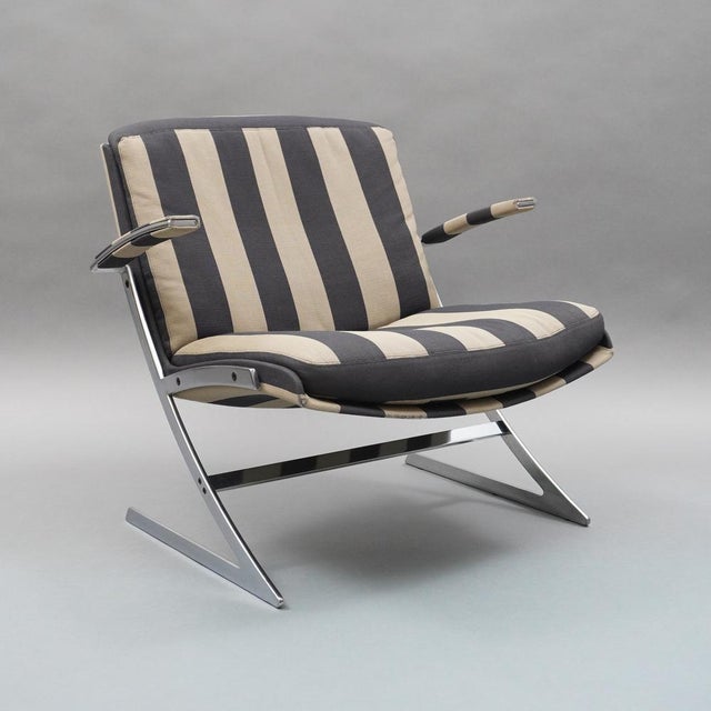 Black Set of Lobby Armchair by Preben Fabricius for Arnold Exclusive, 1970s For Sale - Image 8 of 18