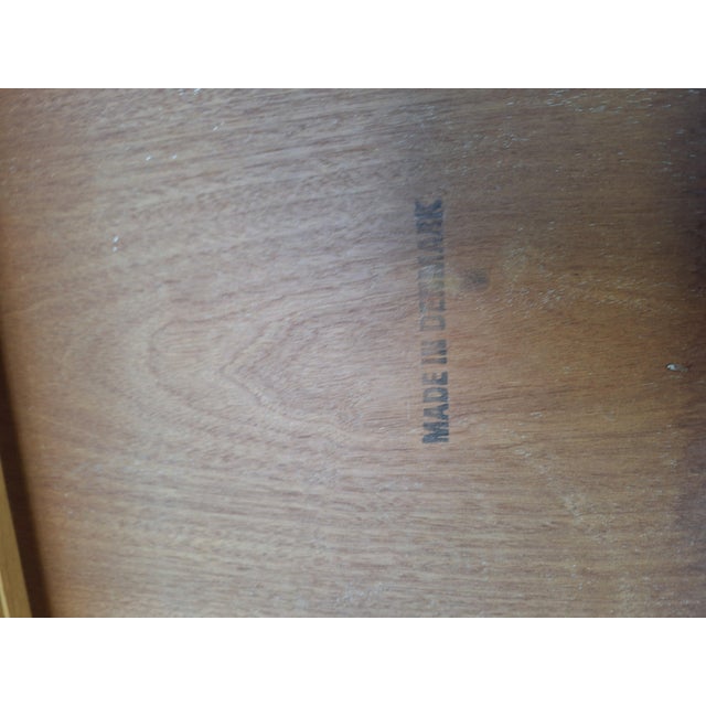 1960s MCM Danish Teak Expandable Dining Table For Sale - Image 12 of 12