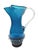 This Vintage Murano Style Blue Glass Pinched Spout Pitcher is a stunning example of Italian craftsmanship, showcasing the...
