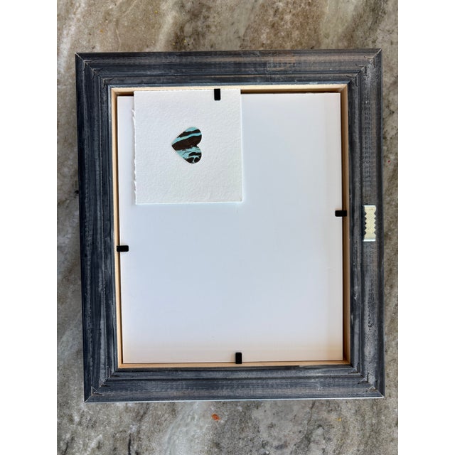 2025 Morgan Elvington Walker by Melvin G Original Fiori Painting From Her Sold Out Collection, Framed For Sale In Houston - Image 6 of 6