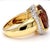 Metal 18.75 Carat Cushion Cut Pink Tourmaline & Diamond Halo Set 18k Yellow Gold Ring, Size 8 For Sale - Image 7 of 11