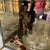 Vintage Resin Jesus on the Cross Figurine For Sale - Image 4 of 9