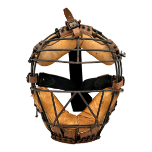 Vintage American Baseball Game Catchers Mask