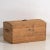 Brown Small Antique Travel Chest, 1900s For Sale - Image 8 of 8