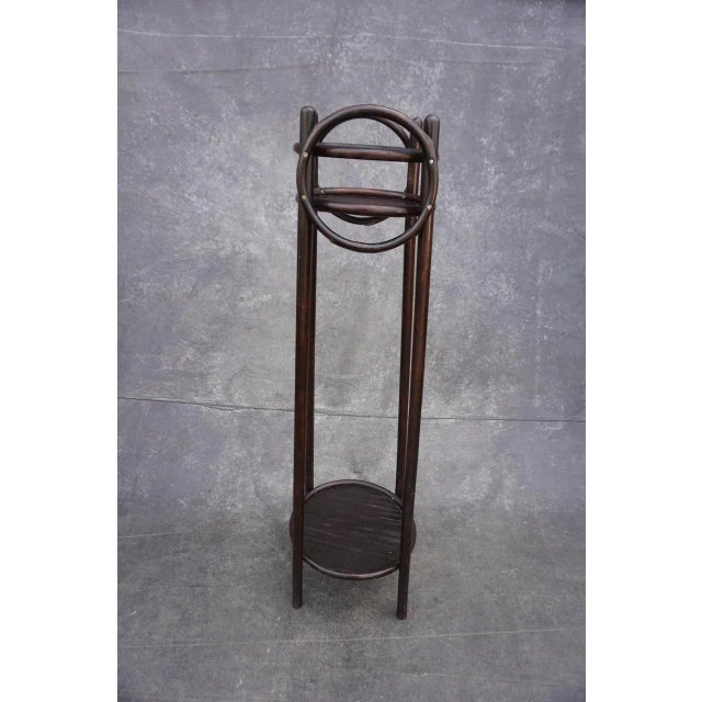 Thonet Bentwood Vienna Secession Style Plant Stand 1900-1909 For Sale - Image 9 of 9