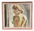 Waldemar (Walle) Ewetz, Nude Woman from Behind, 1960s, Oil Painting on Panel, Framed For Sale