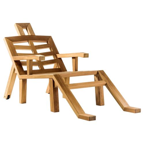Portlligat Wood Sculpture Sunbed by Salvador Dali, 2019 For Sale - Image 10 of 10
