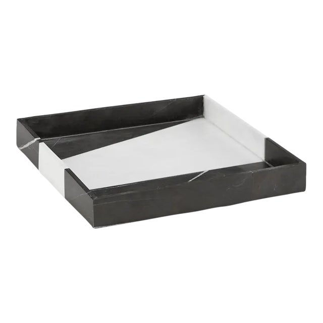 Currey & Company Sena Marble Tray For Sale