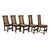 Antique 19thC Set 6 Carved Caned Jacobean Barley Twist Walnut Dining Chairs 1870 For Sale - Image 10 of 18
