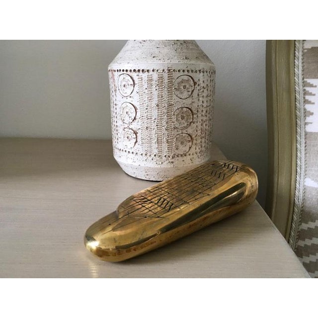 Bronze Abstract Tracce Sculpture by Walter Valentini, 1980 For Sale - Image 13 of 16