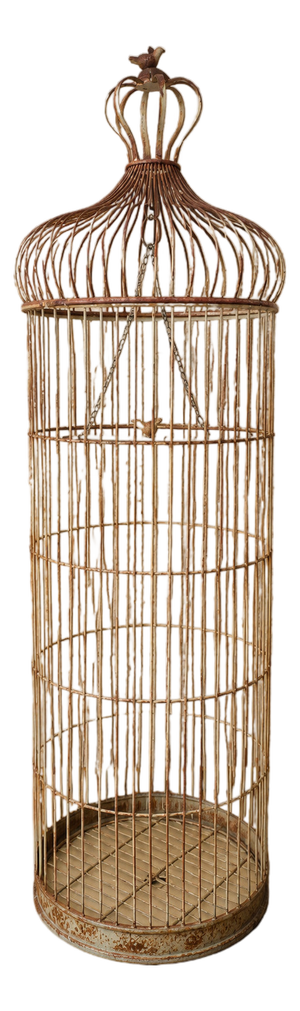 Large Metal Birdcage, Early 20th Century