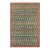 Eclectic Balochi Blue/Orange Wool Rug - 4'10''x8'3'' For Sale