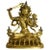 Gilt Bronze Statue Tibetan Buddha Manjushree For Sale - Image 13 of 13