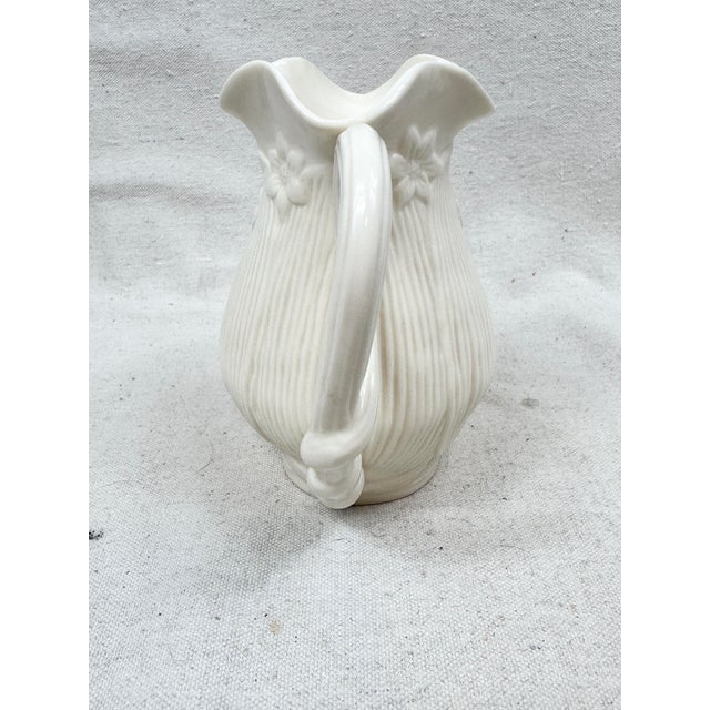 Godinger Vintage Godinger Floral Pitcher For Sale - Image 4 of 7