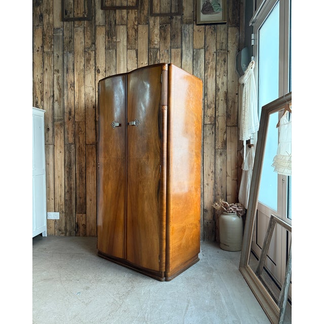 Art Deco English Wardrobe, 1890s For Sale - Image 14 of 18