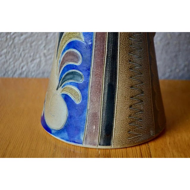 Ceramic Bohemian Sandstone Pitcher, 1960s For Sale - Image 7 of 9