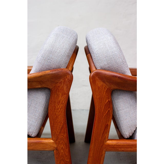 Vintage Danish Teak Easy Chair from Komfort, 1980s For Sale - Image 11 of 18
