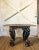 Wood Side Table With Hand Carved Ornate Legs For Sale - Image 7 of 7
