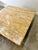 Vintage Square Caramel Travertine Coffee Table, 1980s For Sale - Image 10 of 14