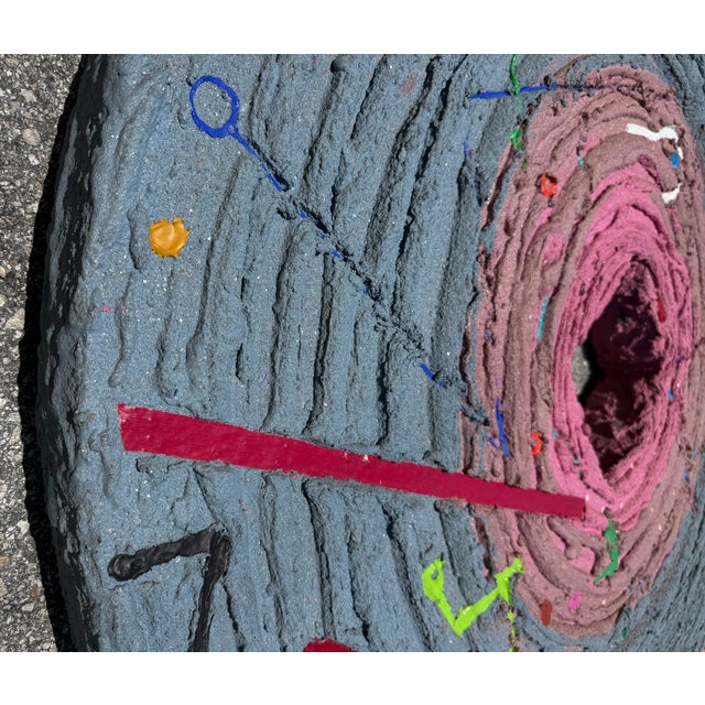 Multimedia Bio-Sonic Abstract Wall Sculpture Created by David W. McCullough 1975 For Sale - Image 10 of 12