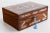 A superb antique Victorian English rosewood jewelry box with fitted interior, a removable inner jewelry tray, and fully...