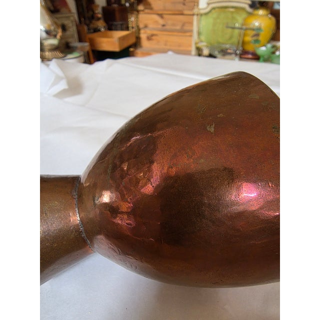 Copper Chalice With Monogram For Sale - Image 4 of 7