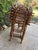 1990s Bentwood Plant Stand, Vintage Handmade With Willow Folk Art (2) Two-Tier Rustic Twig For Sale - Image 5 of 12