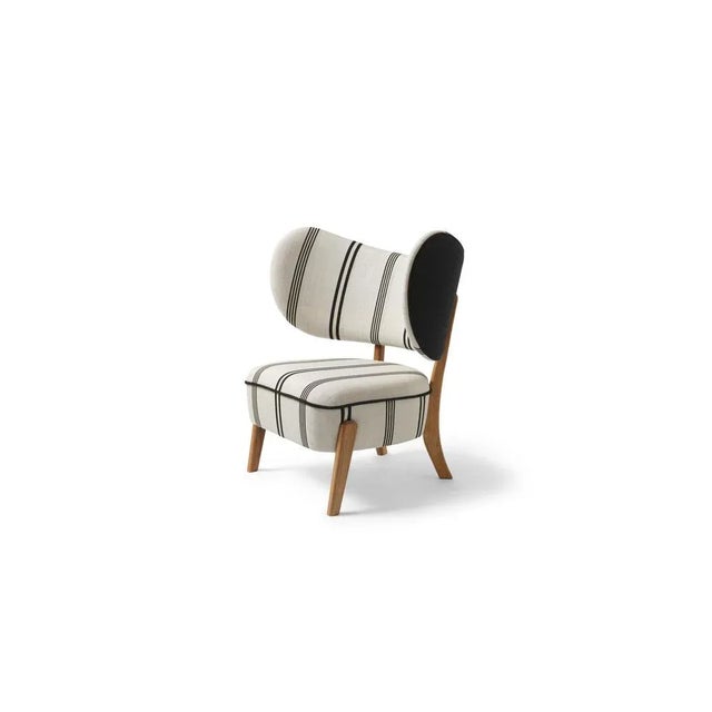 Not Yet Made - Made To Order Dedar/Linear Tmbo Lounge Chairs by Mazo Design, Set of 4 For Sale - Image 5 of 6