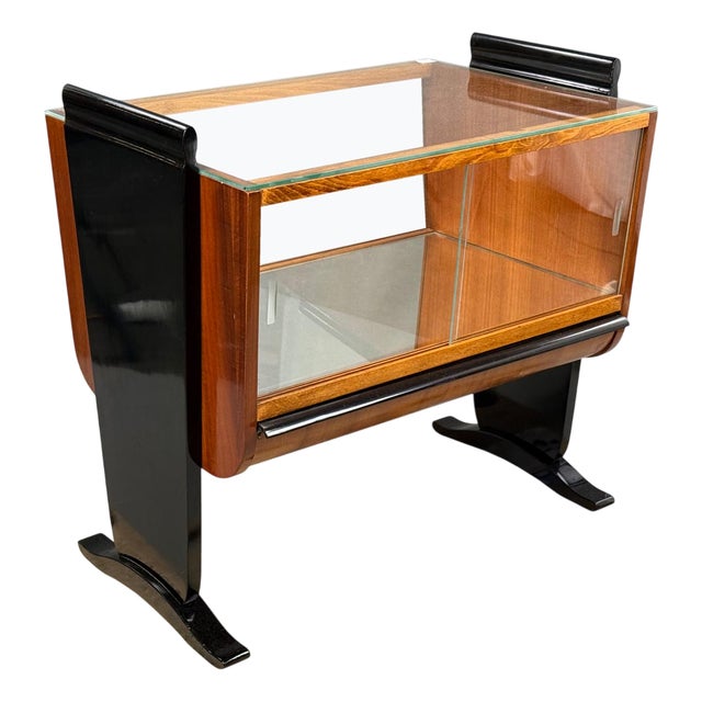 Art Deco Bar by Jindrich Halabala for Up Závody, 1950s For Sale
