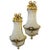 Louis XVI Style Bronze and Crystal Beaded Small Wall Sconce - a Pair For Sale - Image 13 of 13